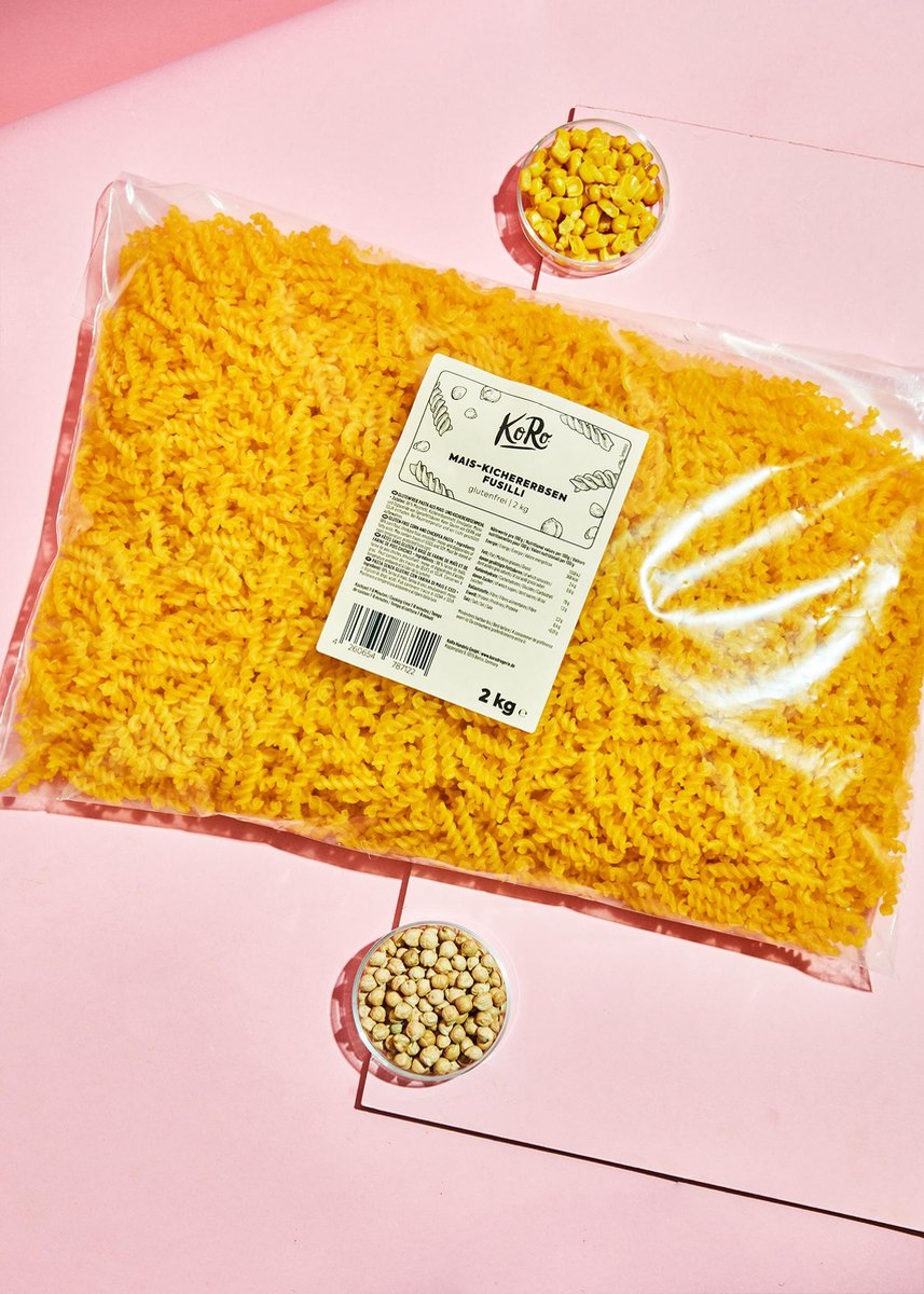KoRo | Fusilli van mais en kikkererwten 2 kg