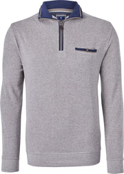 Redmond heren trui katoen - schipperstrui - beige -  Maat M