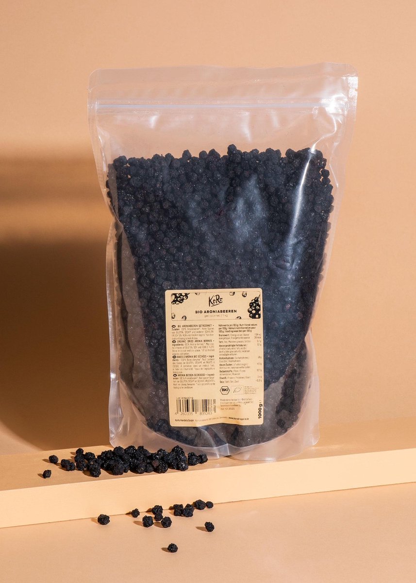 KoRo | Aronia bessen gedroogd | 1 kg