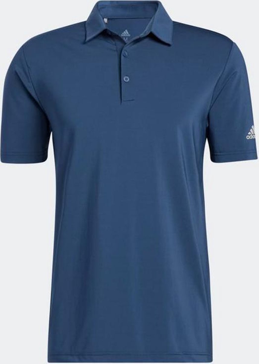 Adidas Ultimate365 Solid Polo Shirt Heren Navy - Maat XL