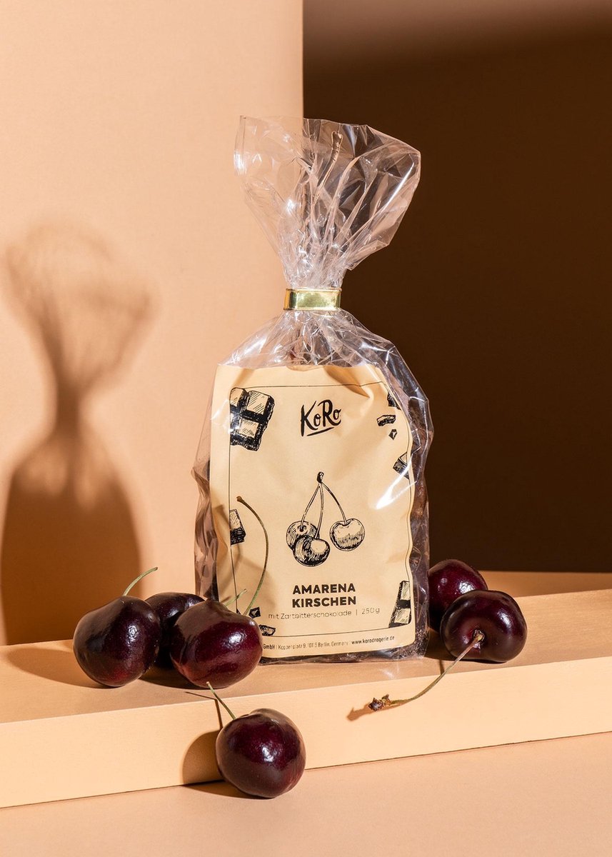 KoRo | Amarena kersen met pure chocolade 250 g
