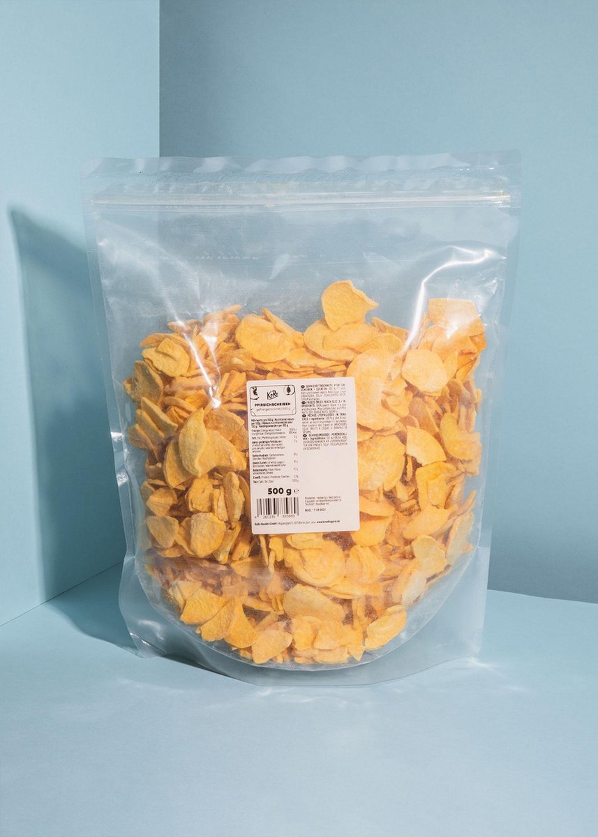 KoRo | Gevriesdroogde perzikschijven | 500 g