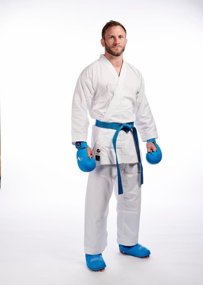 Arawaza Karatepak Kumite Deluxe | WKF-approved - Product Kleur: Wit / Product Maat: 170