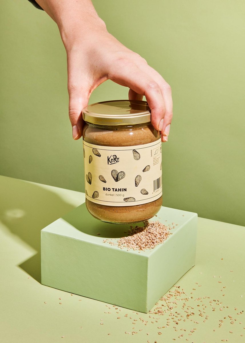KoRo | Biologische tahin donker 500 g