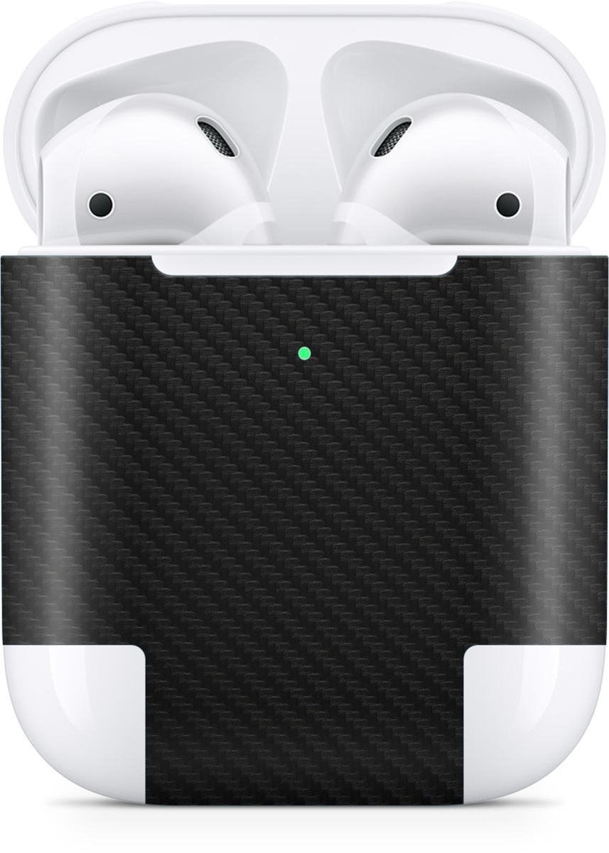 AirPods 2nd Generation Case Skin Carbon Zwart - 3M WRAP
