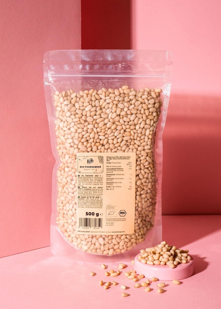 KoRo | Biologische pijnboompitten | 500 g