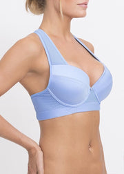 Q-Linn Amsterdam Blauw - Sport bh Maat: 80E