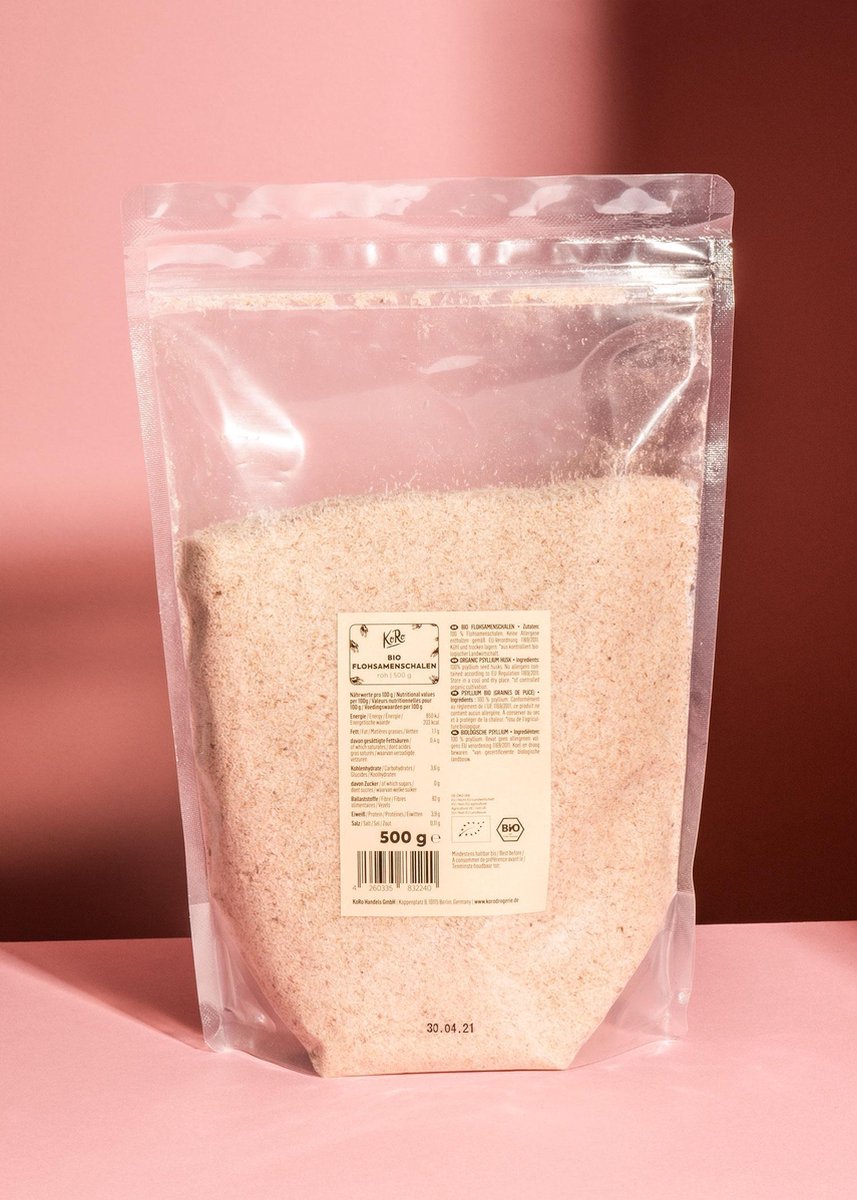 KoRo | Biologische psyllium husks | 500 g