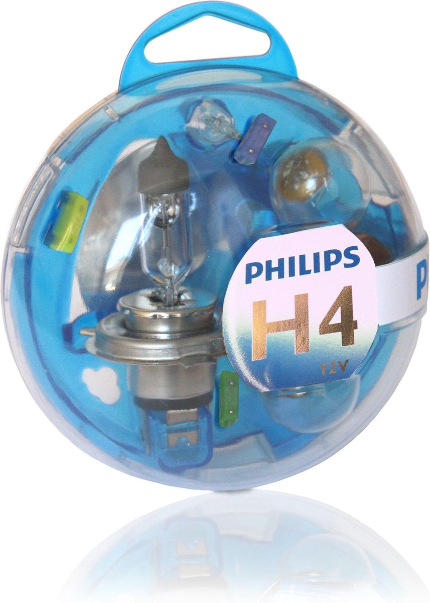 Philips Essential Box auto lampen set H4 - 6 stuks