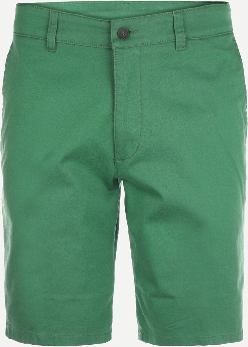 Steppin' Out Mannen Newport Chino Short Groen Katoen Maat: 50