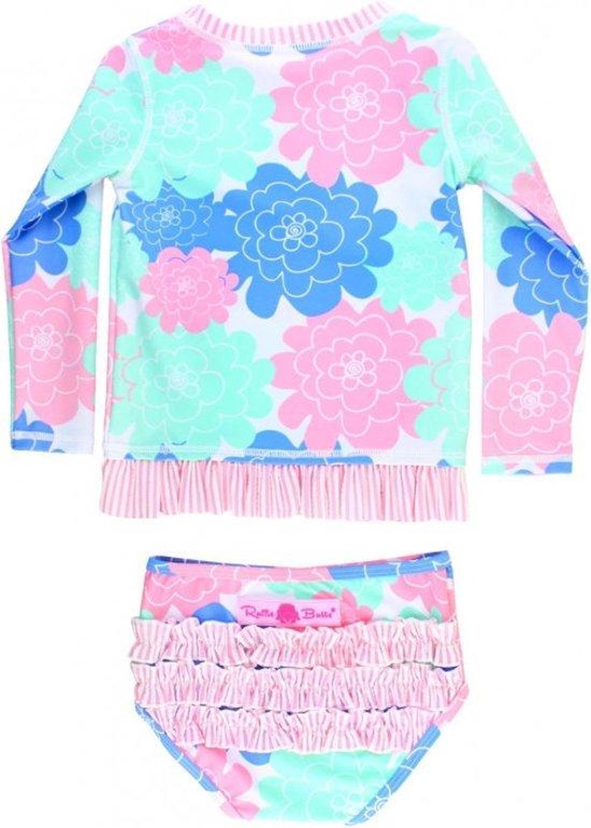 Zwempak met lange mouwen|128/134 | 7 jaar Tankini met lange mouwen