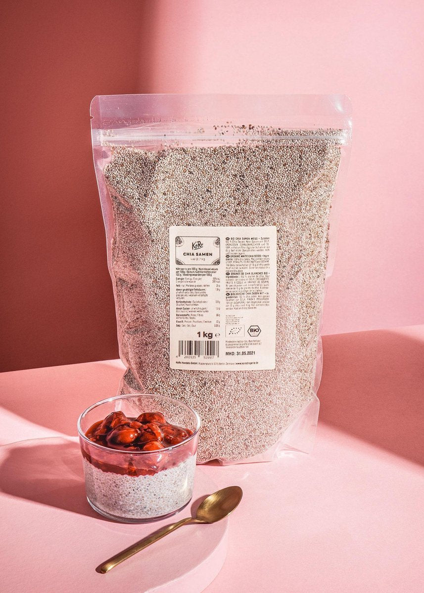 KoRo | Biologische chia zaden wit 1 kg