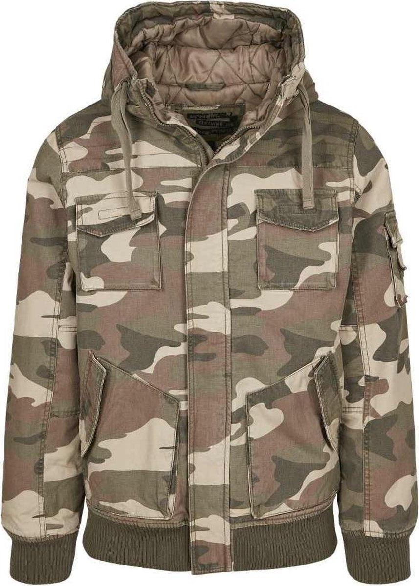 Urban Classics Winterjas -L- Bronx Winter Groen