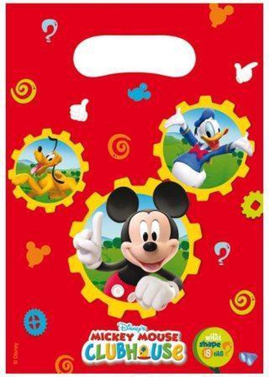 Feestzakjes Mickey mouse clubhouse