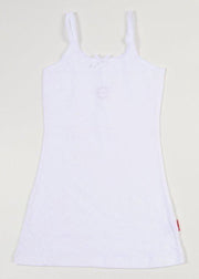 Claesen's Meisjes Jurk - White Embroidery - Maat 92/98