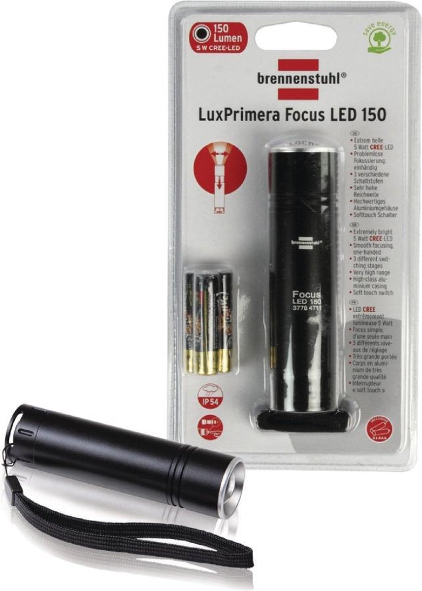 Brennenstuhl 5W LED focus zaklamp