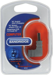 Bandridge 90° Angled USB 3.0 USB 3.0 A Grijs