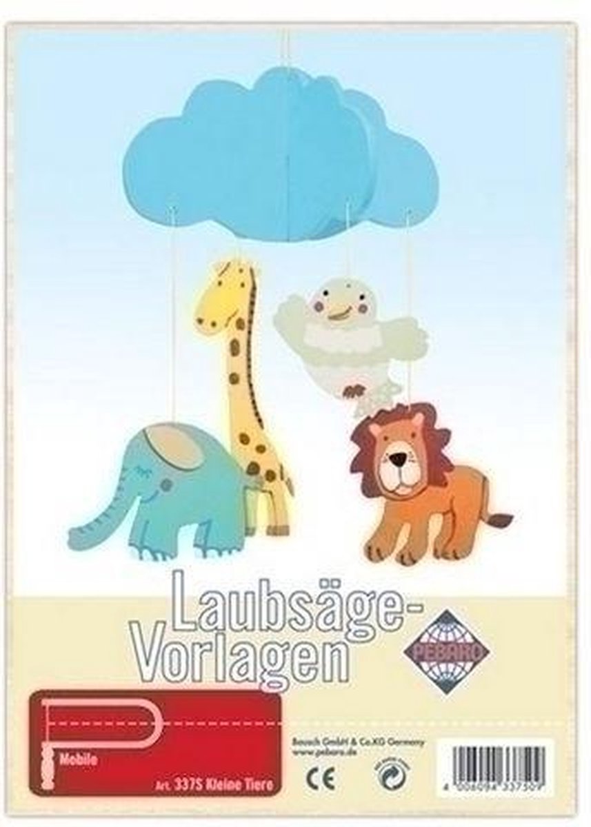 Figuurzaag patroon kleine dieren 337S