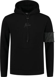 Malelions Captain Hoodie - Black/Antra - M