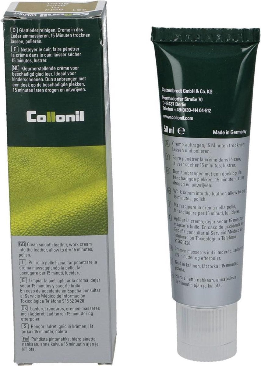 Collonil COLORIT 50ml kleur/glans goud