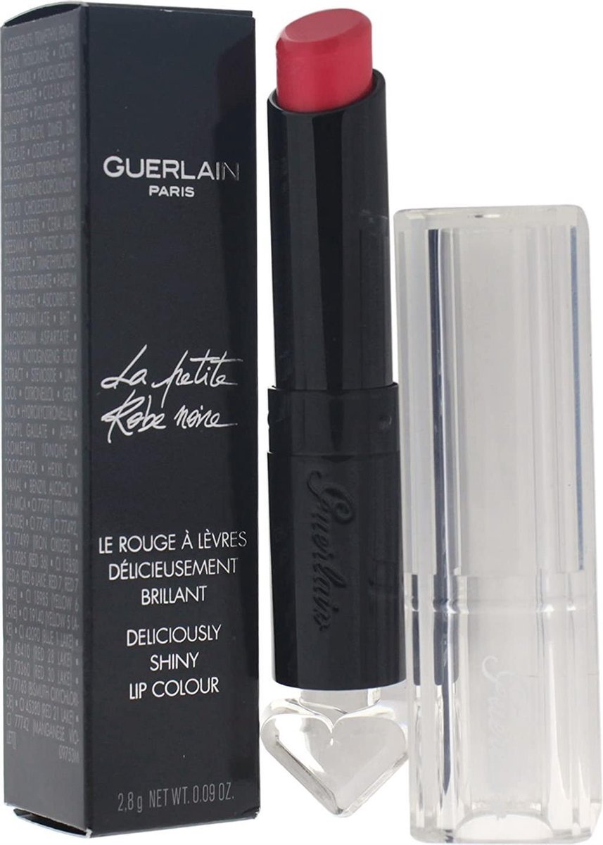 Guerlain La Petite Robe Noire Shiny Lip Color - 063 - Pink Button