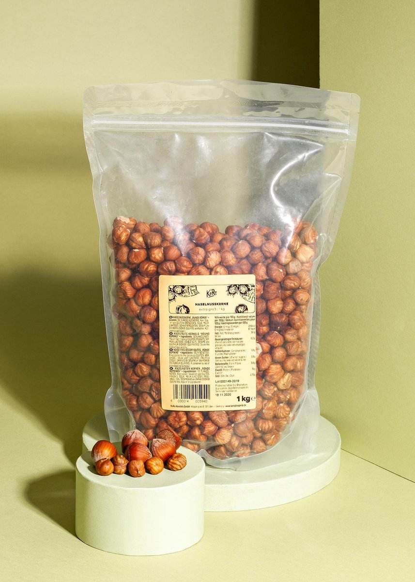 KoRo | Hazelnoten extra groot | 1 kg