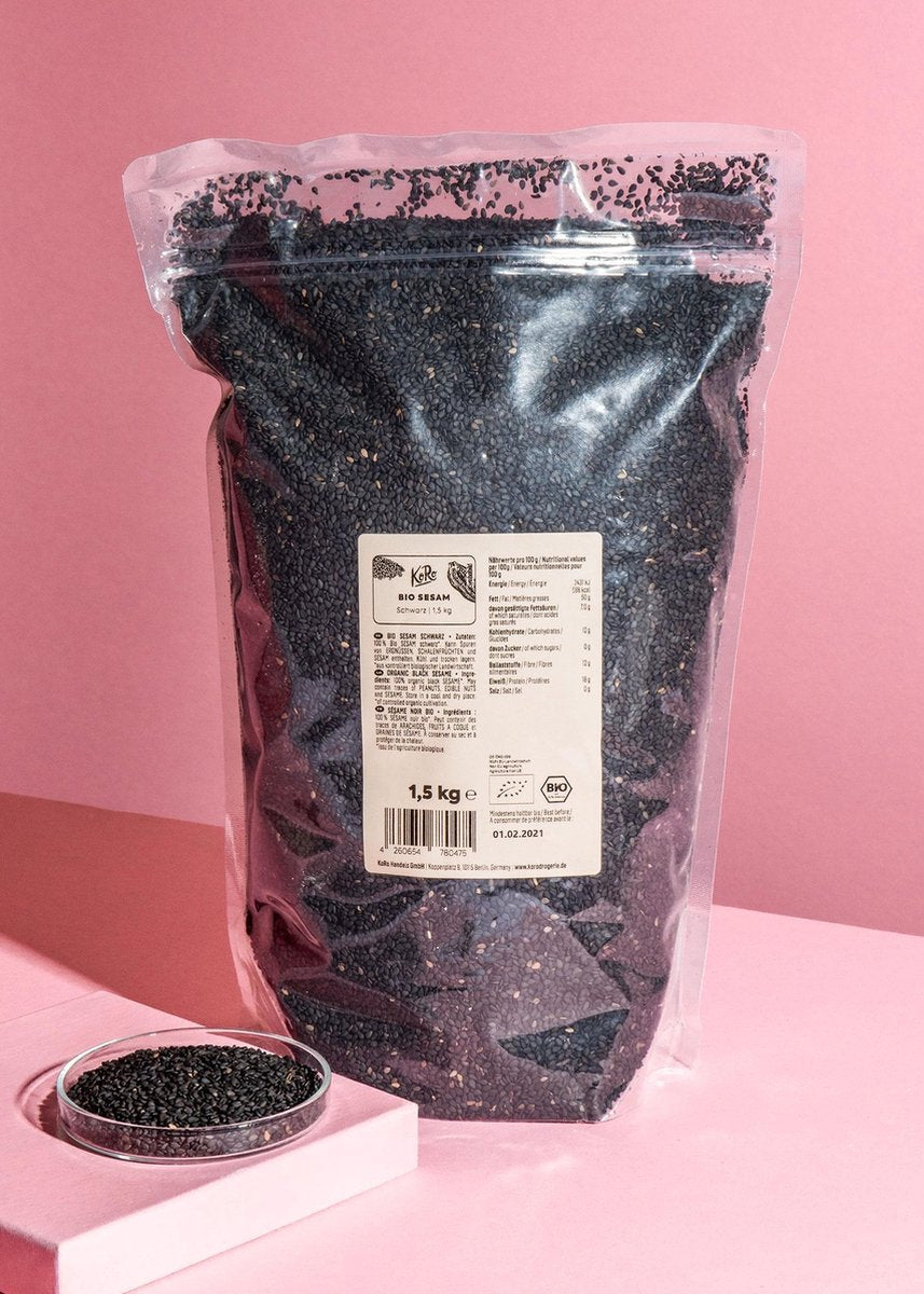 KoRo | Biologische zwarte sesam | 1