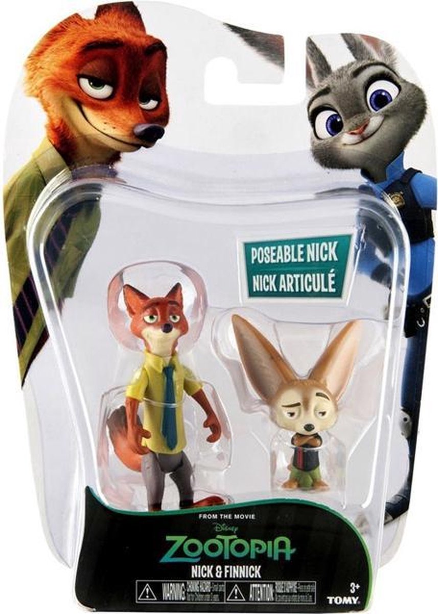 Zootropolis Speelfiguren - Nick & Finnick