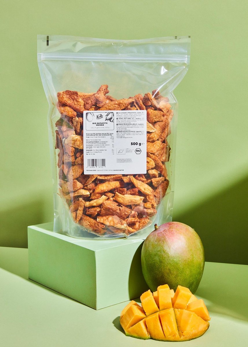 KoRo | Biologische gepofte mango 500 g