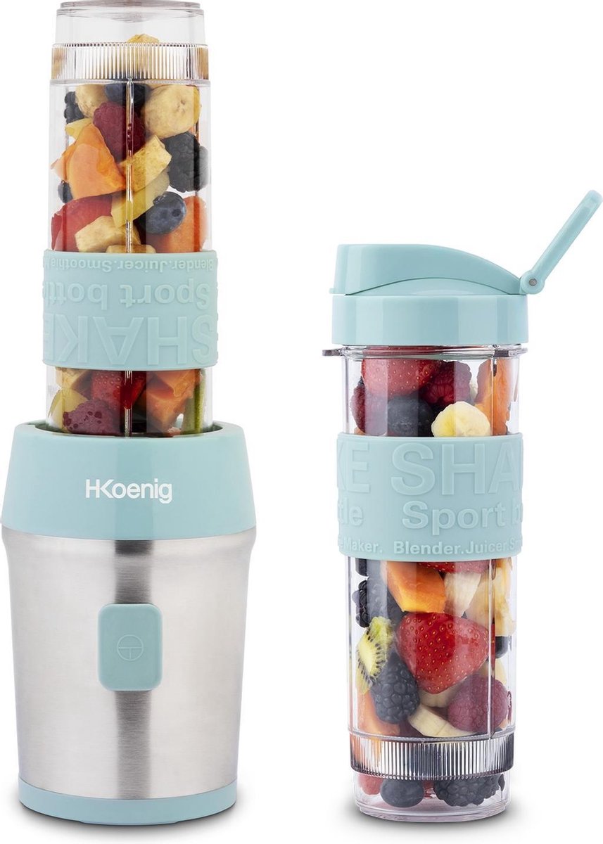 H. KOENIG BLENDER TO GO MET DRINKBEKERS