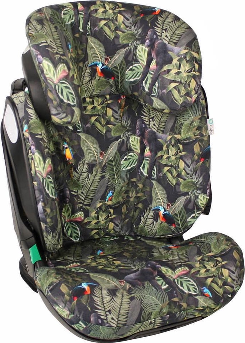 Ukje Hoes voor Maxi-Cosi Kore - Perfecte pasvorm - Stijlvol - Jungle