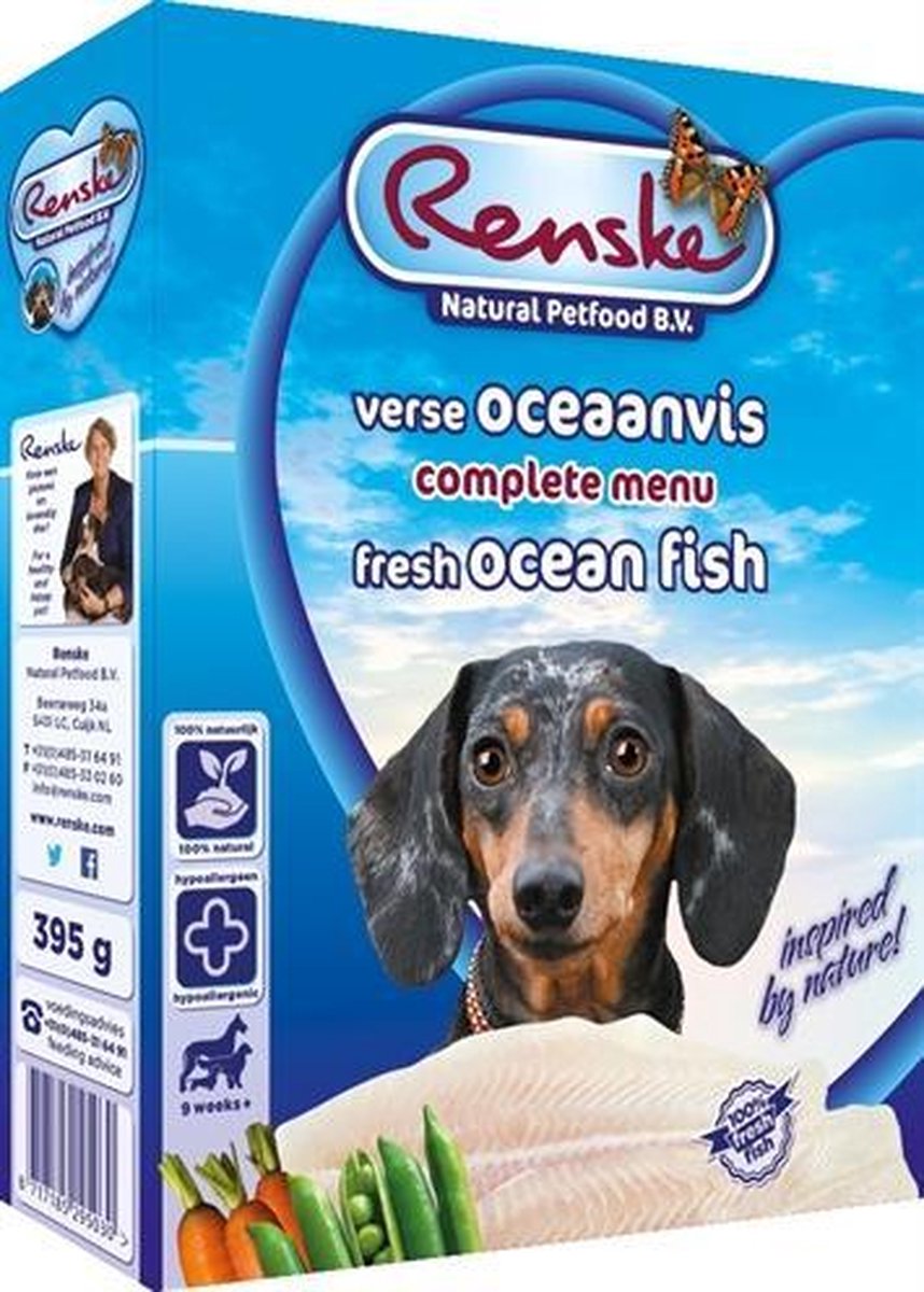 Renske vers vlees vis - 395 gr - 10 stuks