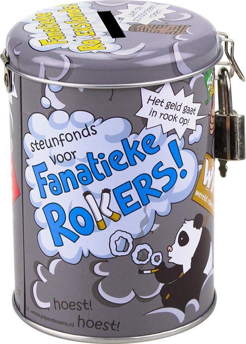 Spaarpot Rokers 11cm
