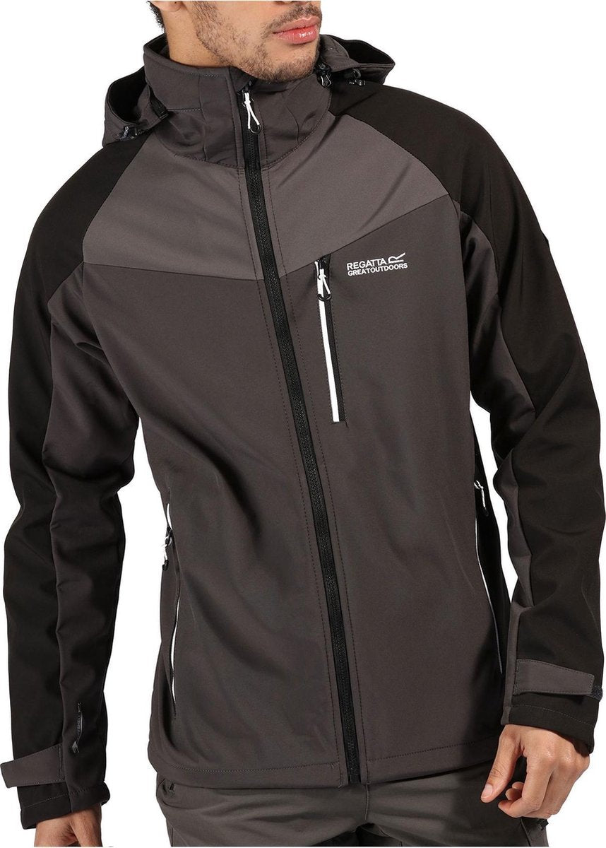 Hewitts VI Waterdichte softshell-wandeljas van Regatta met capuchon voor Heren