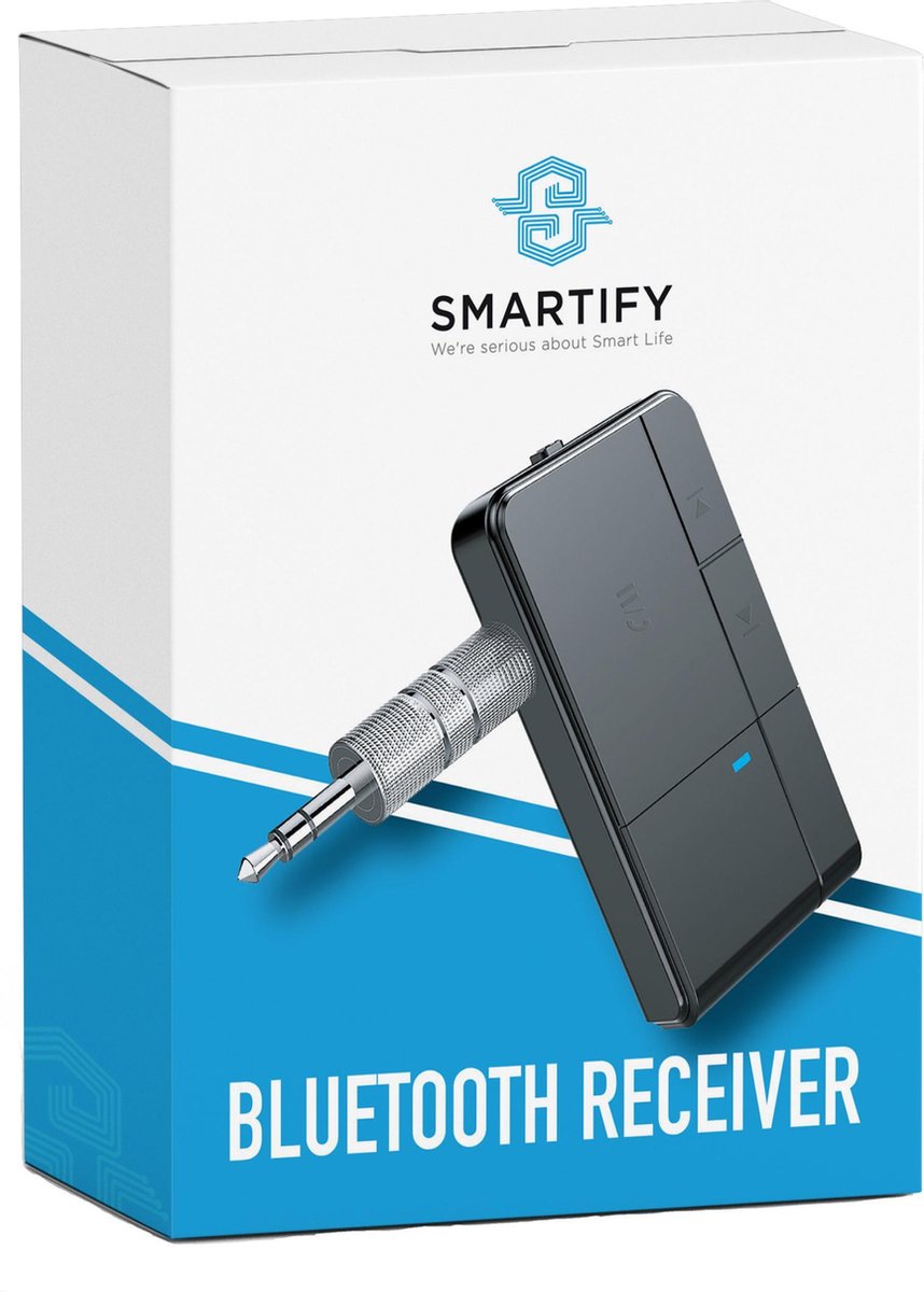 SMARTIFY Bluetooth Receiver - Bluetooth Ontvanger - Handsfree Bellen - Bluetooth Via AUX