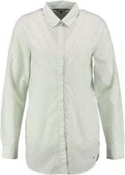 Tommy hilfiger langere blouse aqua foam - Maat XL