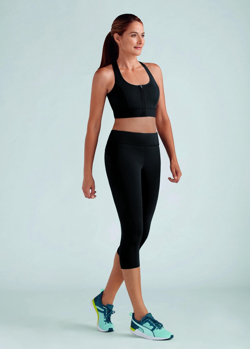 Zipper Sport Bh 44070 Zwart