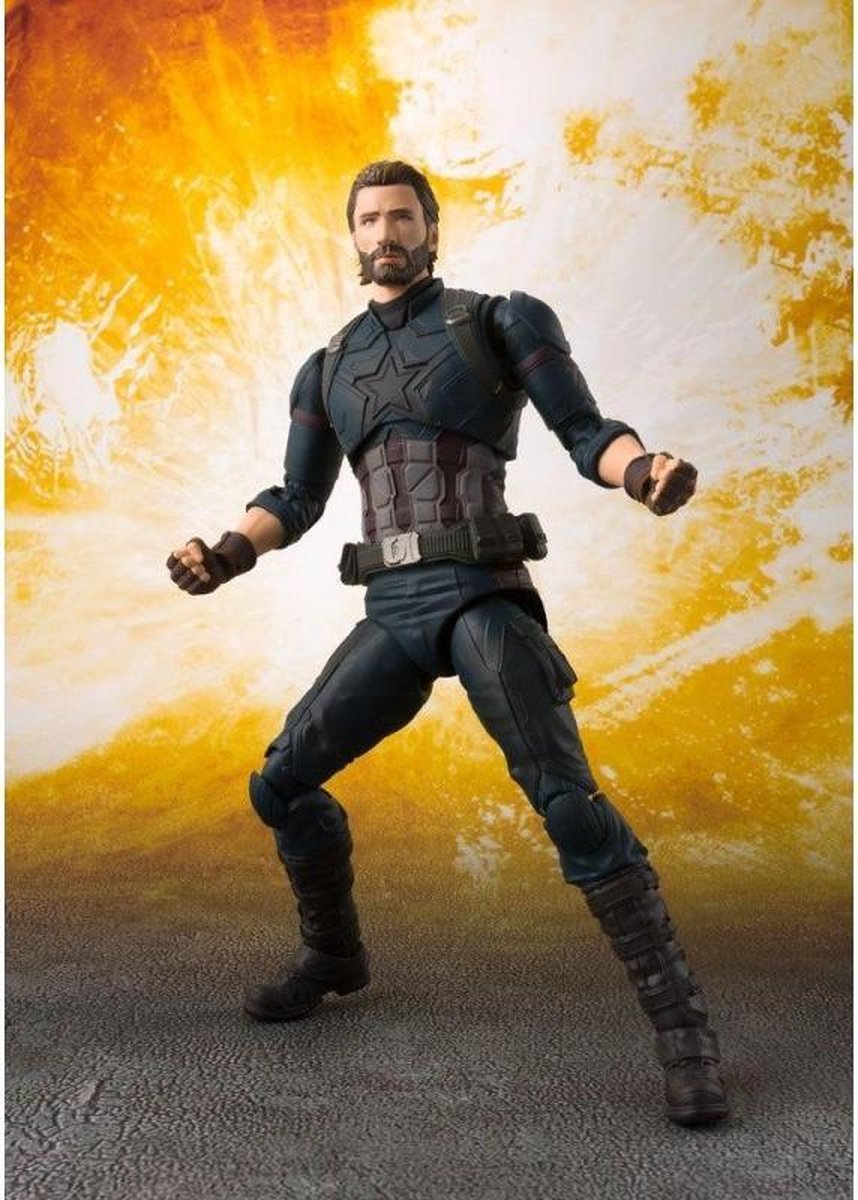 AVENGERS INFINITY WAR - Captain America Figuarts (Bandai)  - Figurine