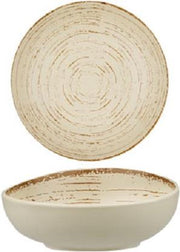 Cosy en Trendy Tornado - Kommetje - Beige - D14cm - Porselein - (set van 6)