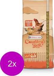 Versele-Laga Country's Best Gold 4 Mix kip-graan met legkorrel - lippenvoer - 2 x 20 kg