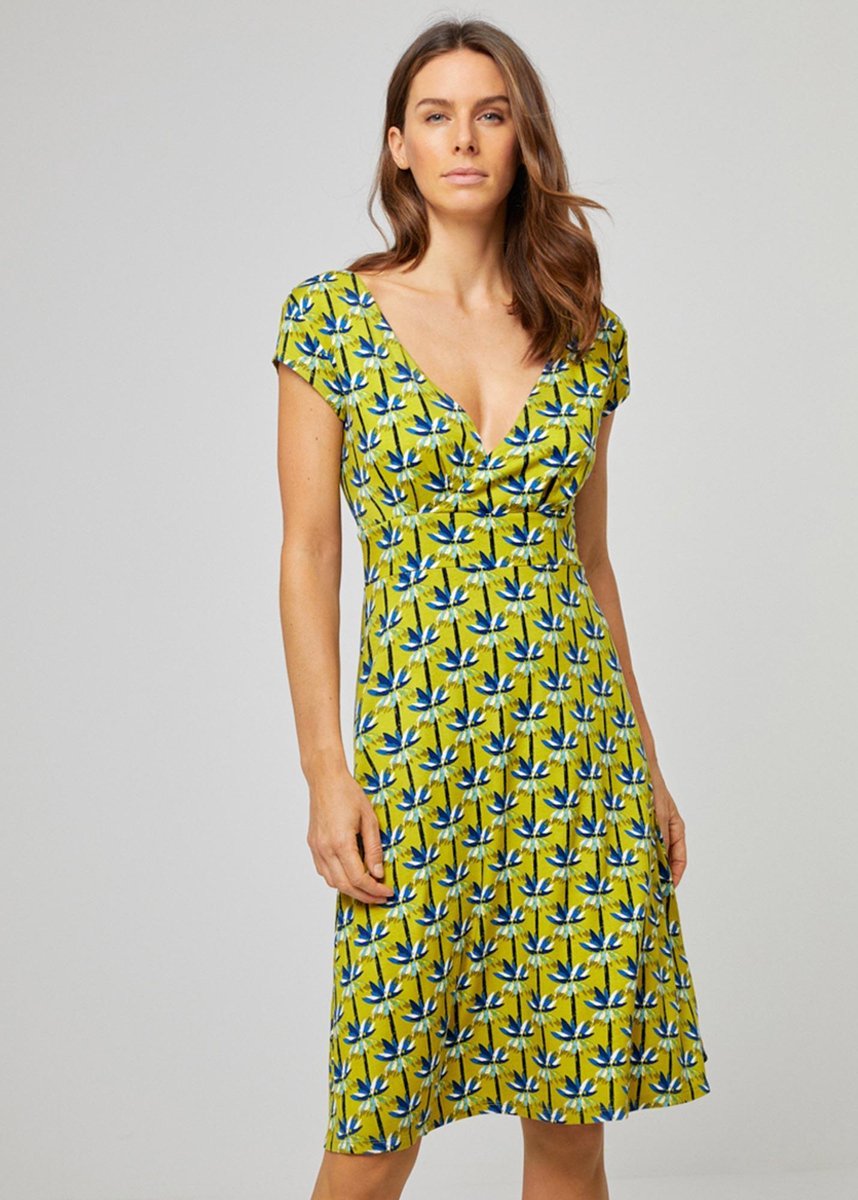 Surkana Jurk Mouwloos Palm XL