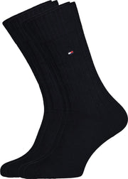 Tommy Hilfiger True America Socks (2-pack) - herensokken katoen - blauw -  Maat: 43-46