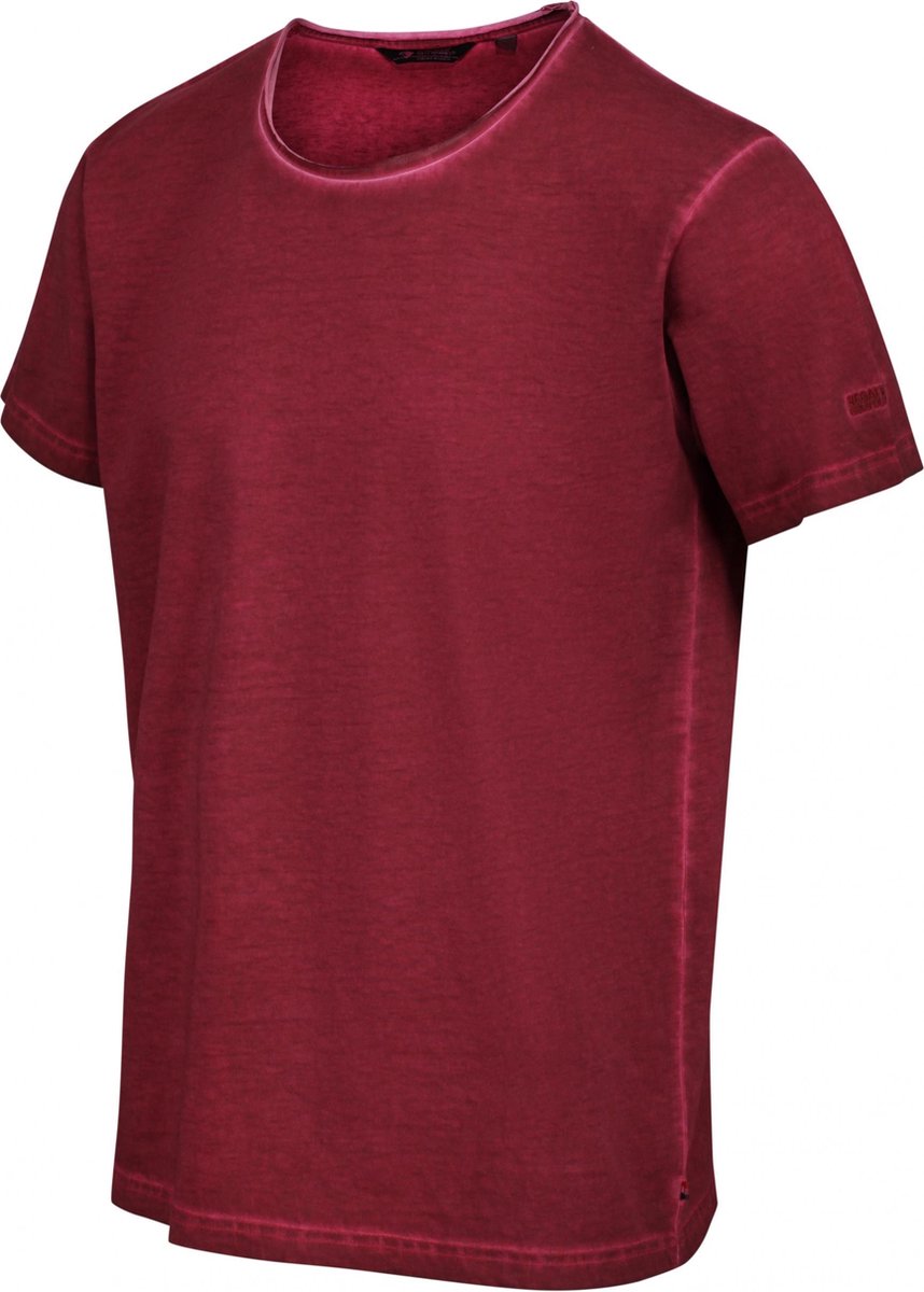 Regatta Calmon Coolweave-Katoenen T-Shirt Voor Heren Rood