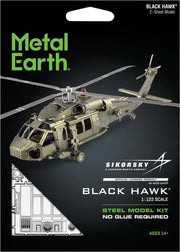 Metal Earth modelbouw metaal Sikorsky Black Hawk