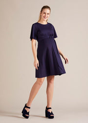 Nursing dress Limnos - Navy (A50)