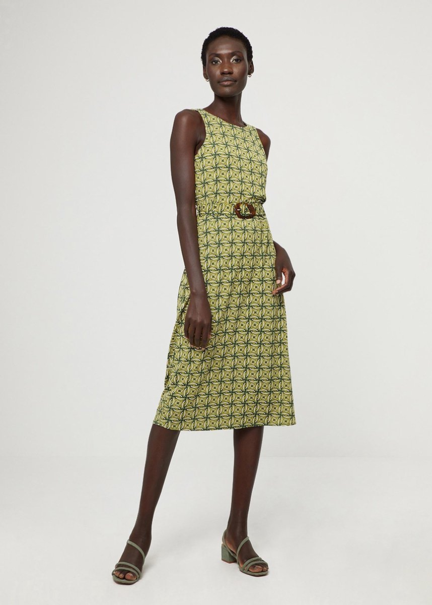 Surkana Jurk Retro Print S