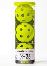 Franklin Pickleball X26 ballen | 3stuks optic geel