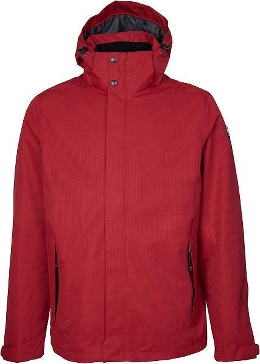 Killtec heren zomerjas Xenios rood - maat 3XL