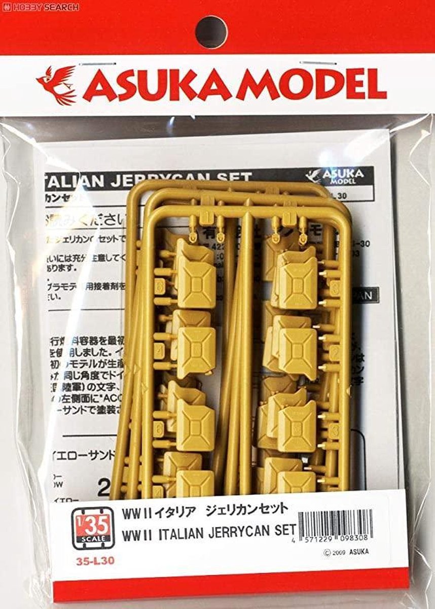 Asuka WWII Italian Jerry Can Set + Ammo by Mig lijm