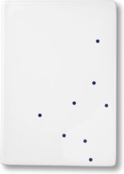 Ann Black Ruth - M - Tegelbord - Klein - met Stippen Patroon - Blauw